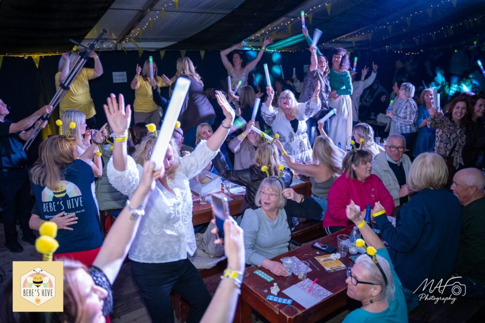 Over £7k raised for Bebe’s Hive at Southport Comedy Bingo event