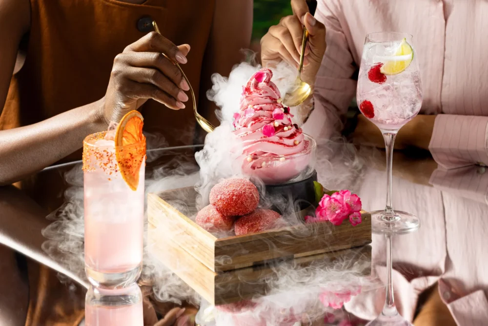 The Ivy Asia has unveiled a new cherry-blossom inspired menu