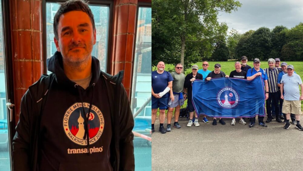 This local man is walking every Liverpool postcode for men’s mental health