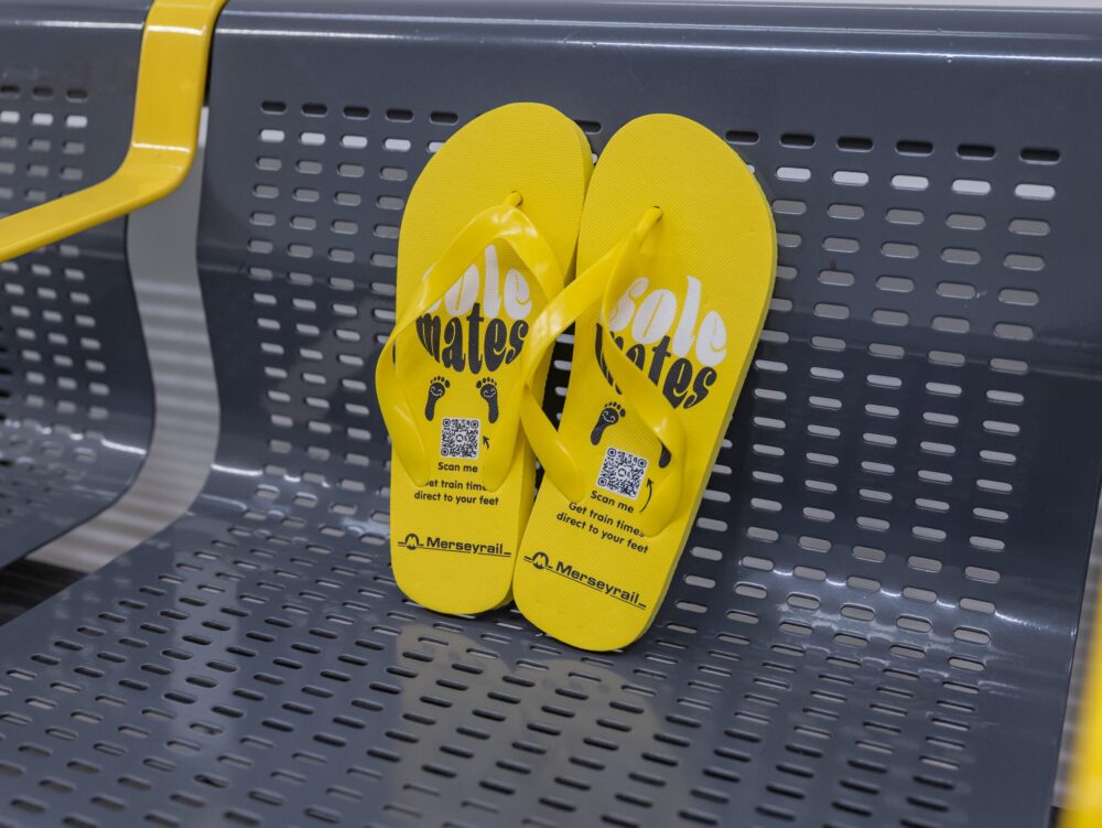 Merseyrail Flip flops