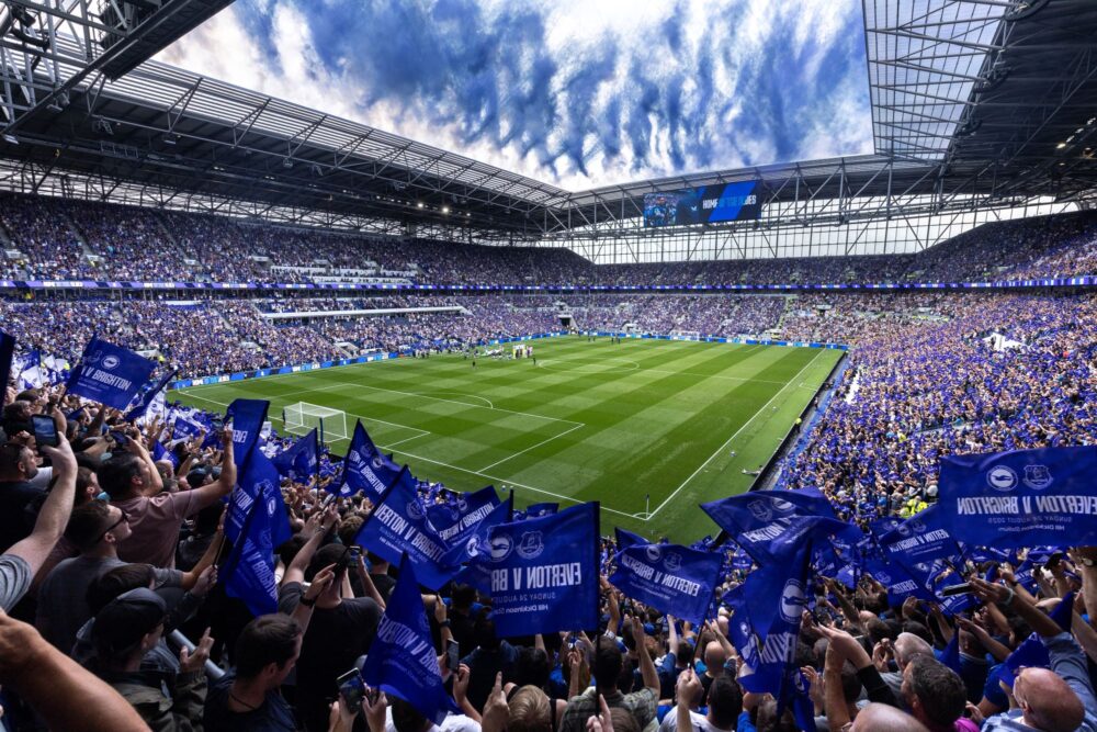 Everton FC has been named as one of the top Premier League sides for fan experience