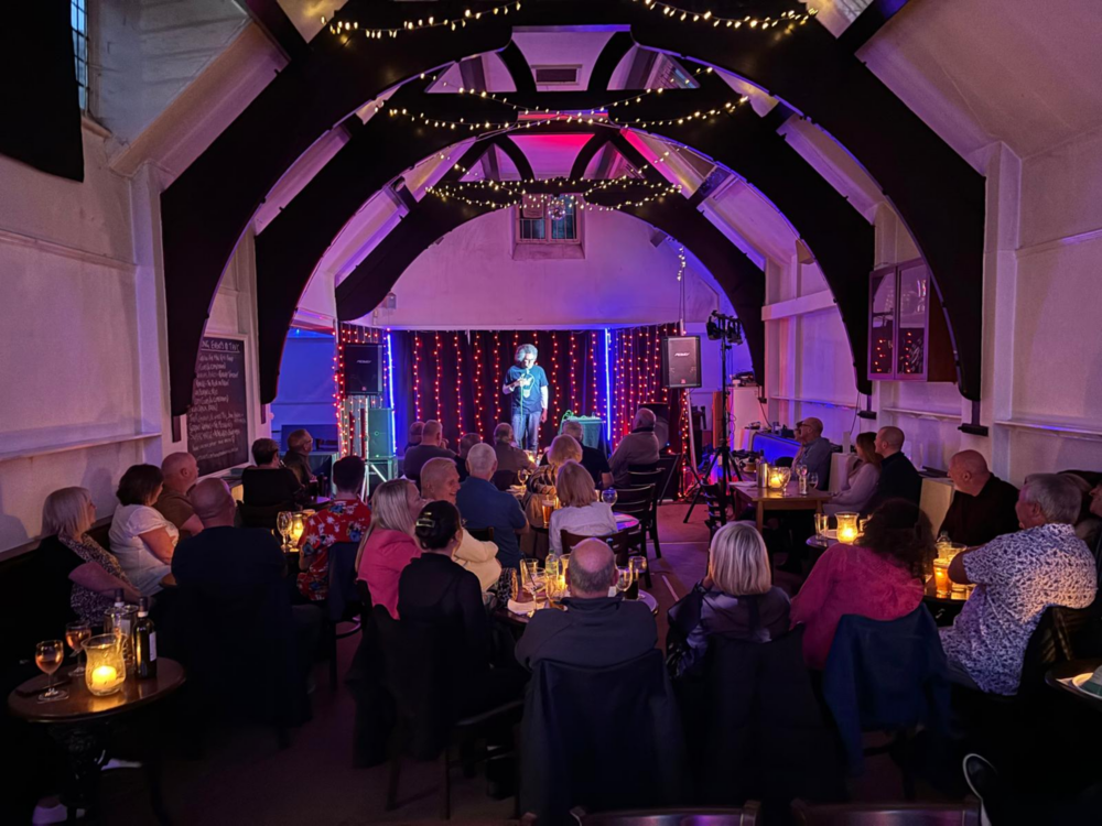 Thornton Hough Comedy Club returns later this week