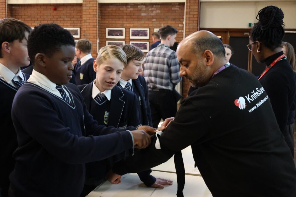 School pupils across Merseyside take part in life‑saving skills training