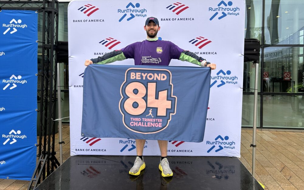 Crosby man’s 84 marathons in 84 days to support parents after heartbreaking baby loss