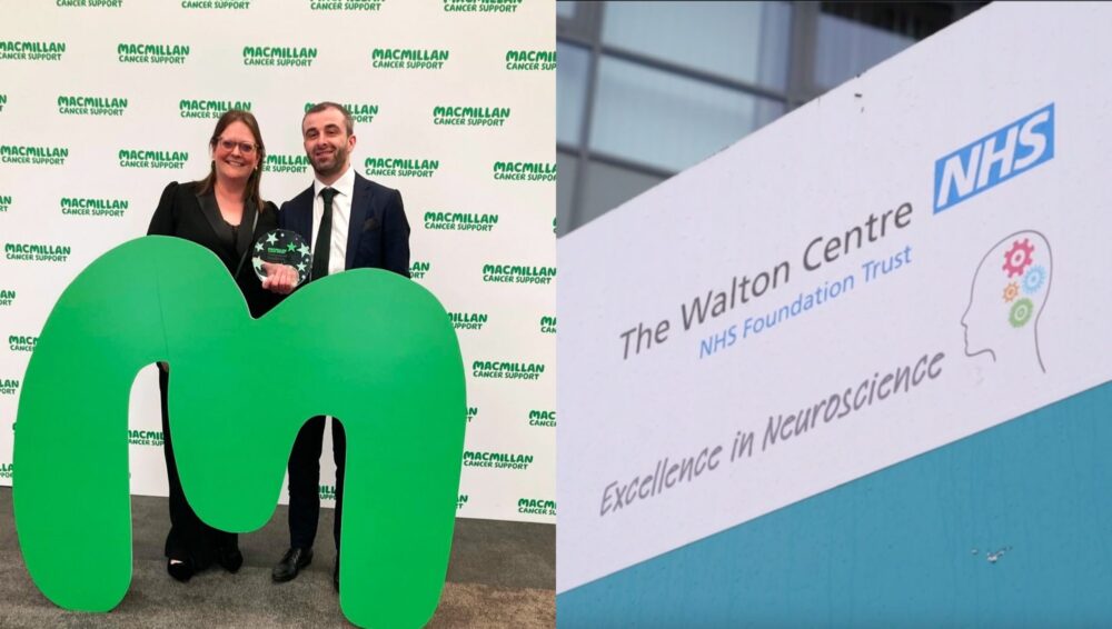 The Walton Centre’s therapy service wins top Macmillan award
