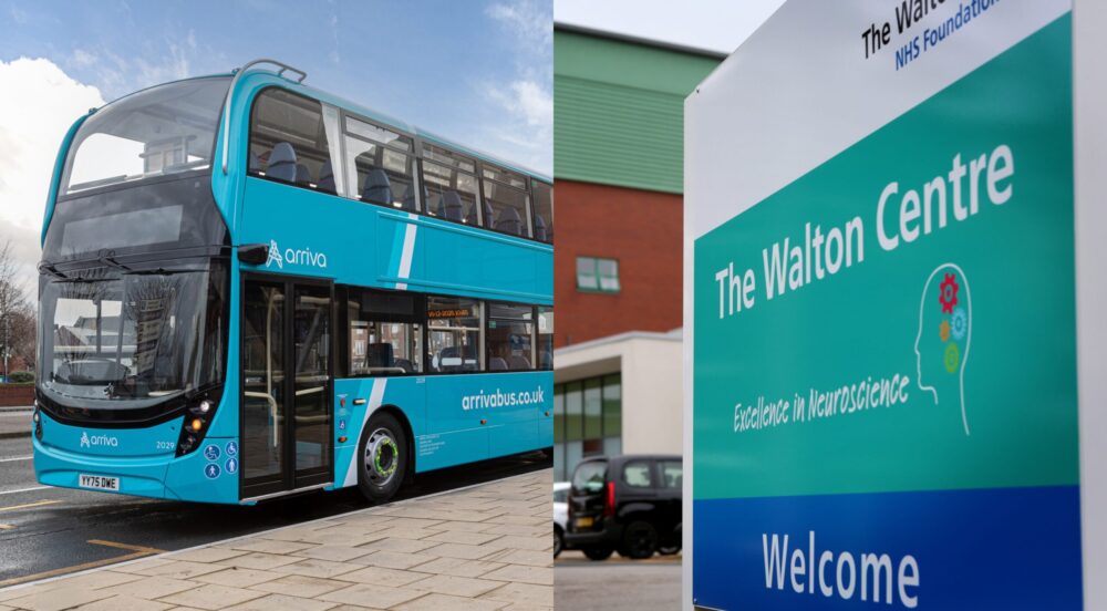The Walton Centre teams up with Arriva to improve transport links to the hospital