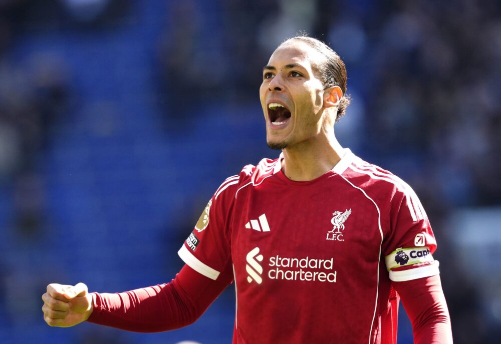 Virgil van Dijk scores late header to win LFC the first Merseyside Derby at Hill Dickinson Stadium