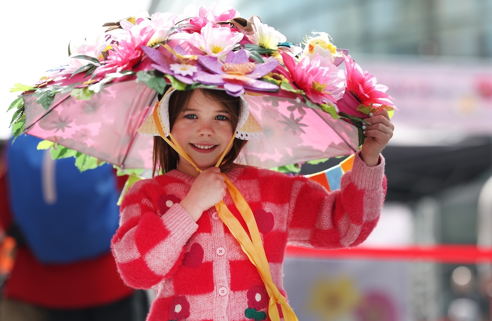 Liverpool ONE hosted its free Easter Party with bunnies, bonnets and lots of family fun