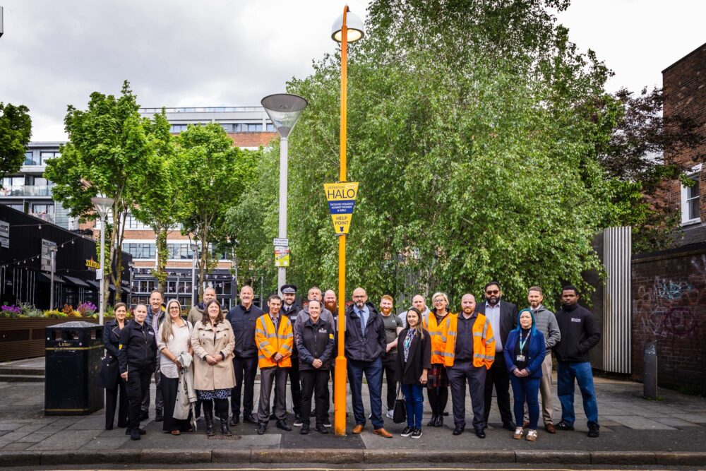 These new ‘Halo Points’ will help protect people at night across Liverpool City Centre