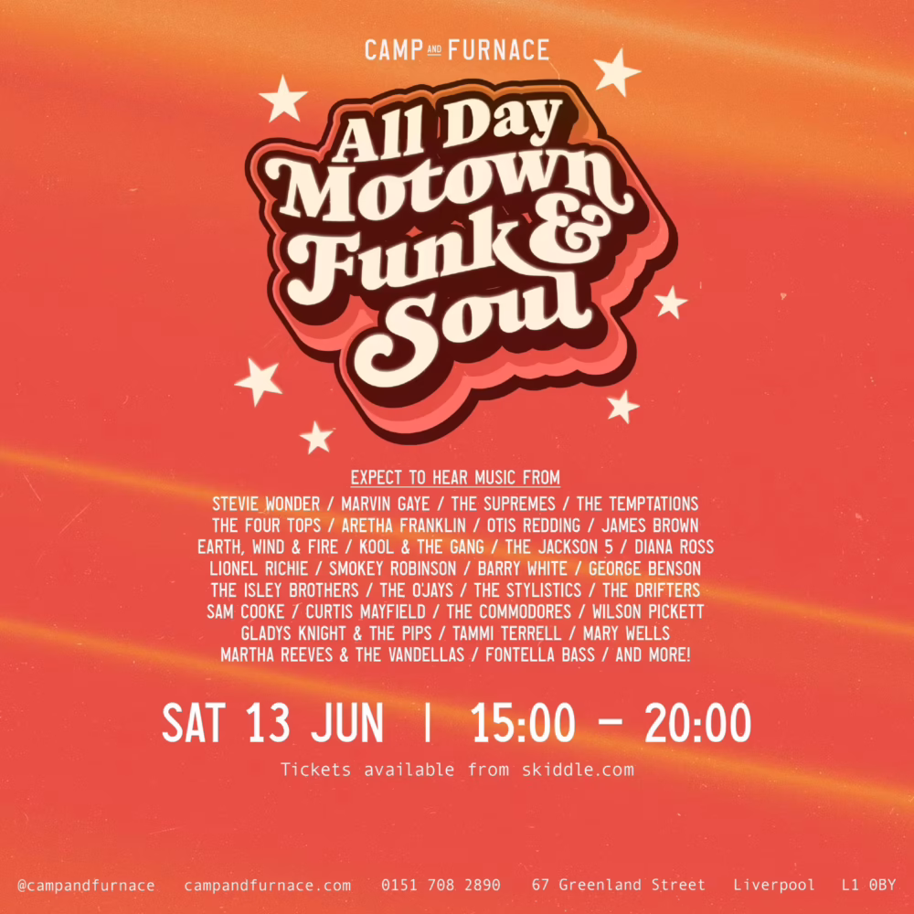 All Day Motown, Funk & Soul