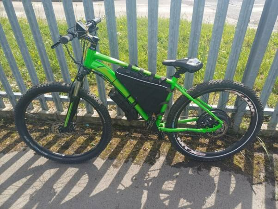 Wirral Police Bike Seized