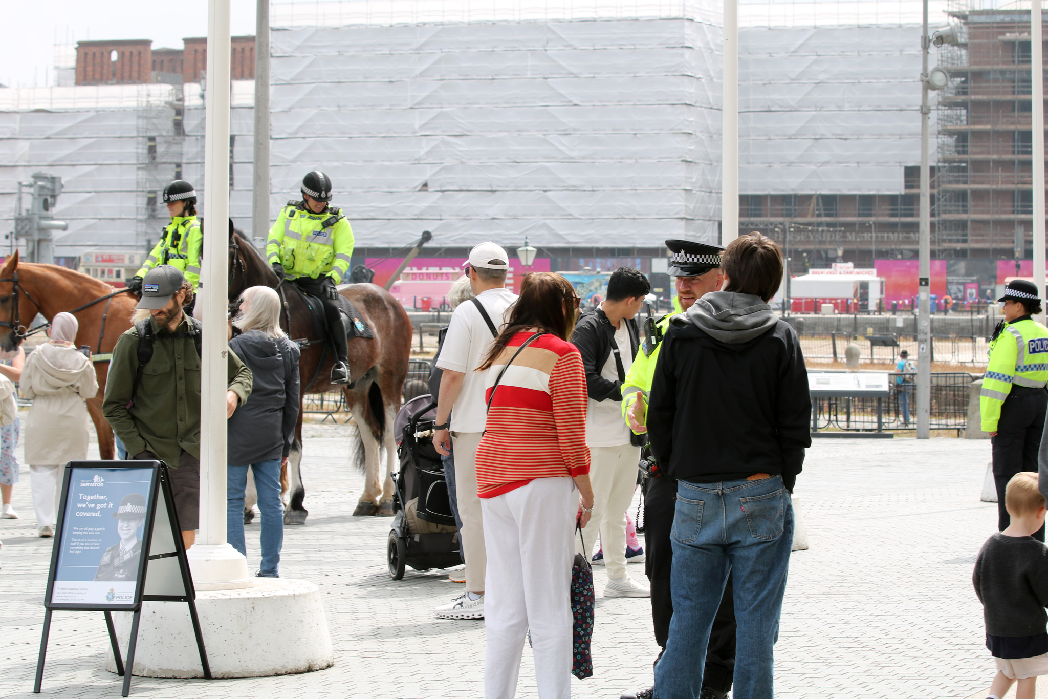 Counter terrorsim safety campaign police