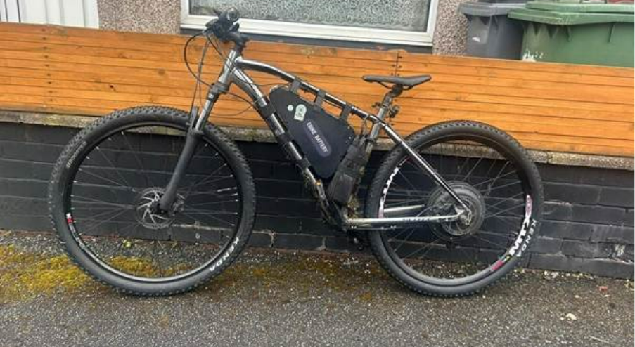 Wirral Police Bike Seized