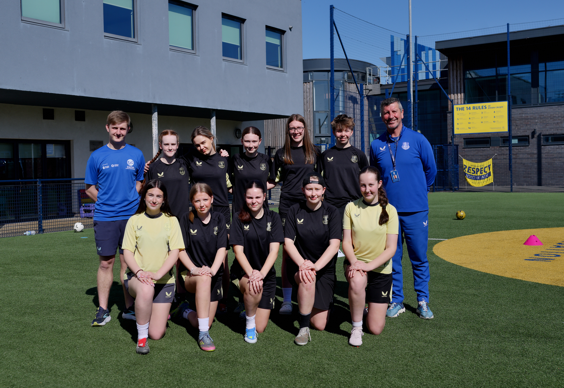 Liverpool girls are representing Everton and England at the Street Child World Cup in Mexico
