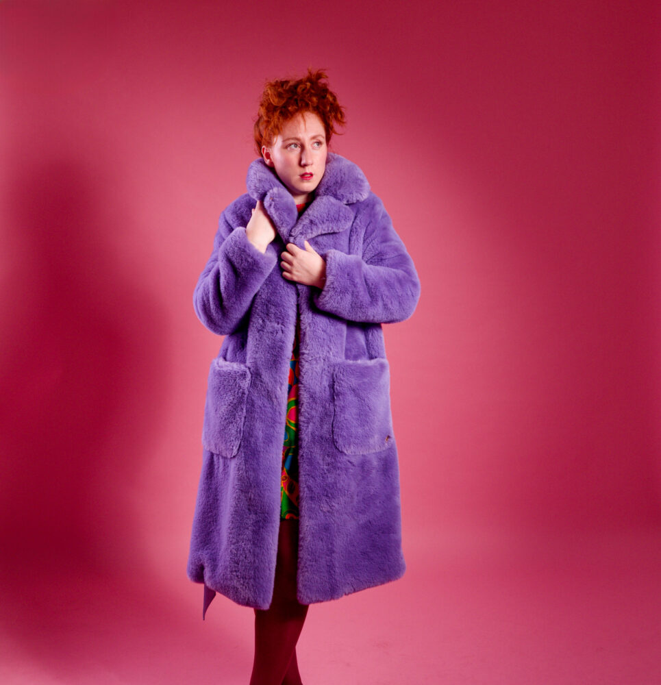 Holly Lovelady as Sandie in Topless the Musical