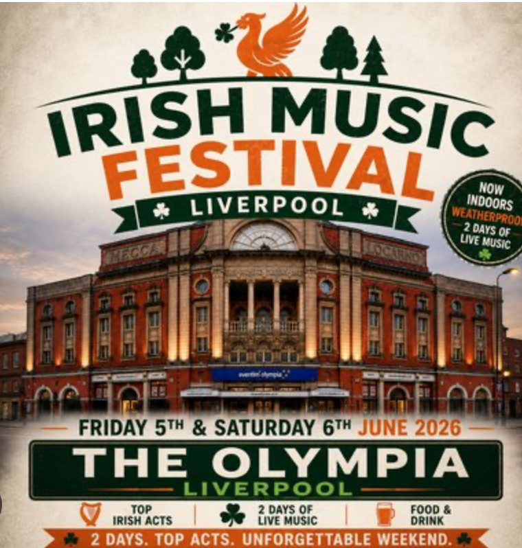 Fields of Éire- Irish Music Festival Liverpool 2026