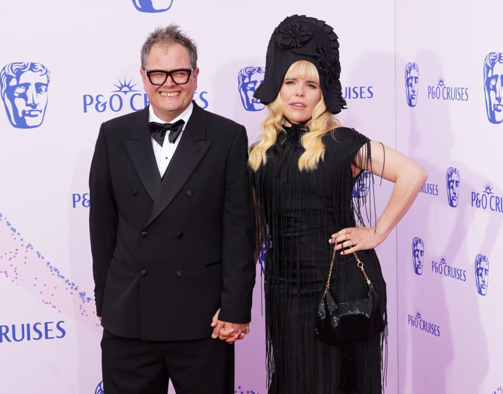 Alan Carr and Paloma Faith