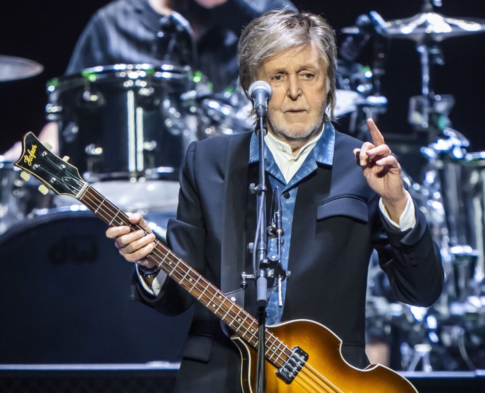 Sir Paul McCartney talks about how songs like Hey Jude have the power to unite people