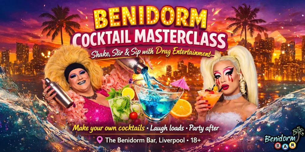 COCKTAIL MASTERCLASSES @ The Benidorm Bar, Liverpool