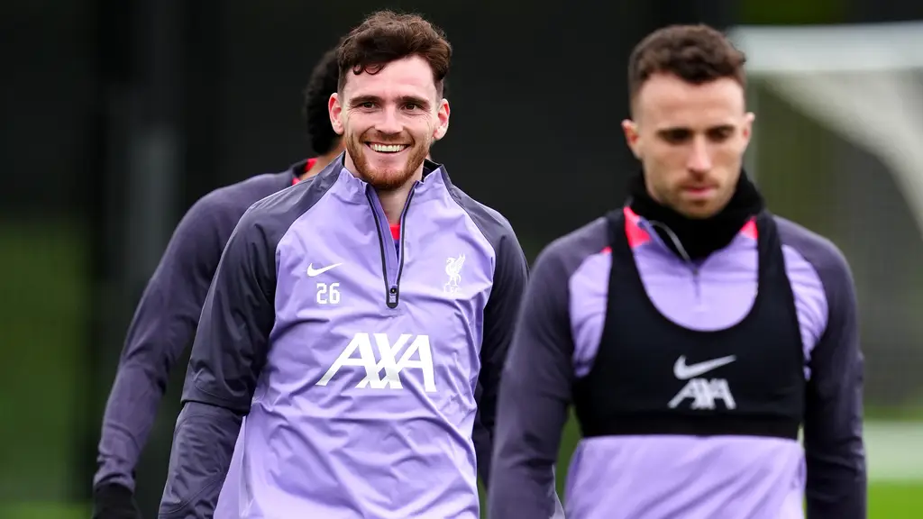 ‘You’ll be taking his dream with you’, Diogo Jota’s wife tells Andy Robertson