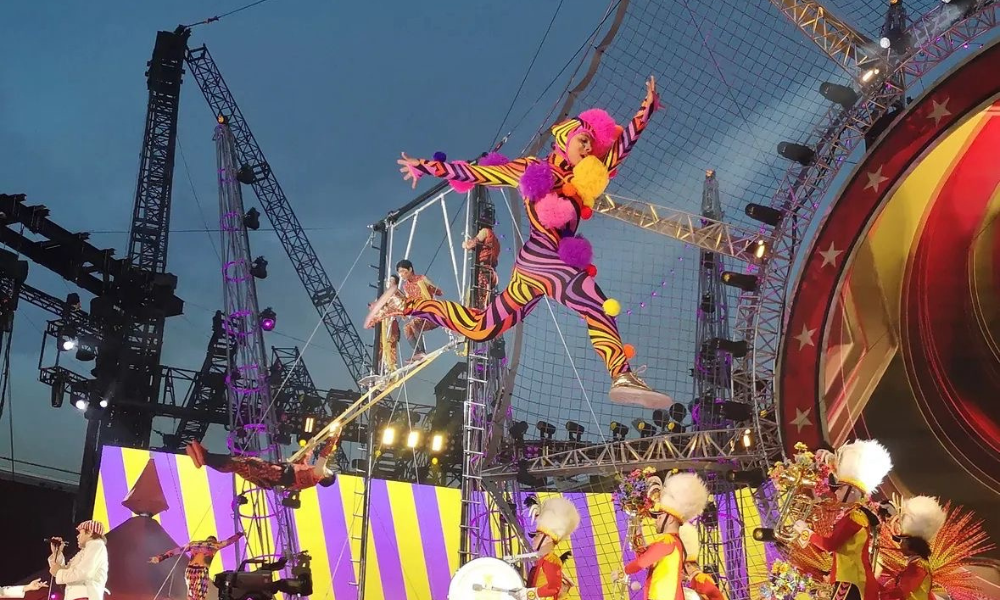 Meet the Liverpool trampolinist who’s a high-flying part of Take That’s spectacular Circus Tour