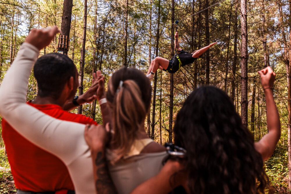 Shake up your work week with an amazing treetops adventure less than an hour from Liverpool