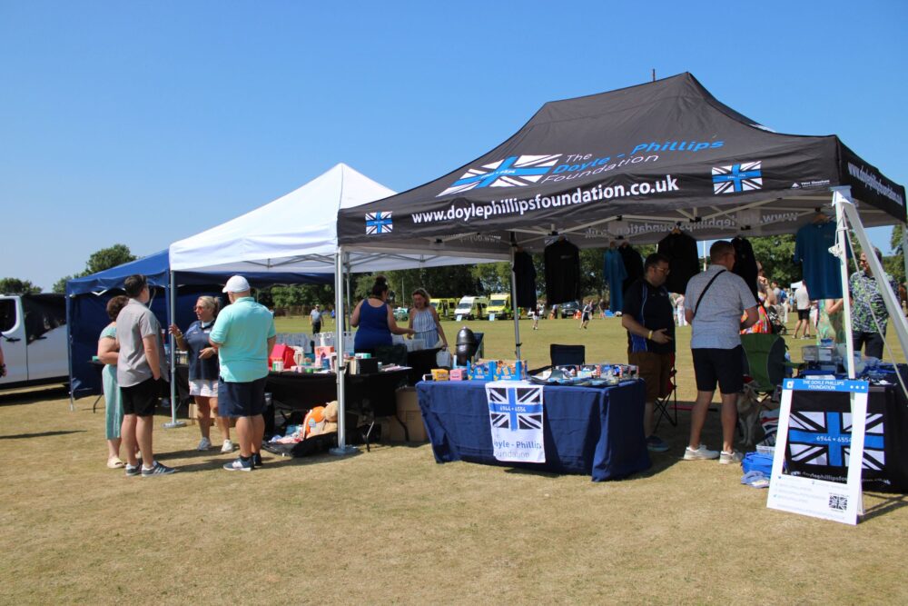 Police club hosts free family fun day to support Doyle-Phillips Foundation