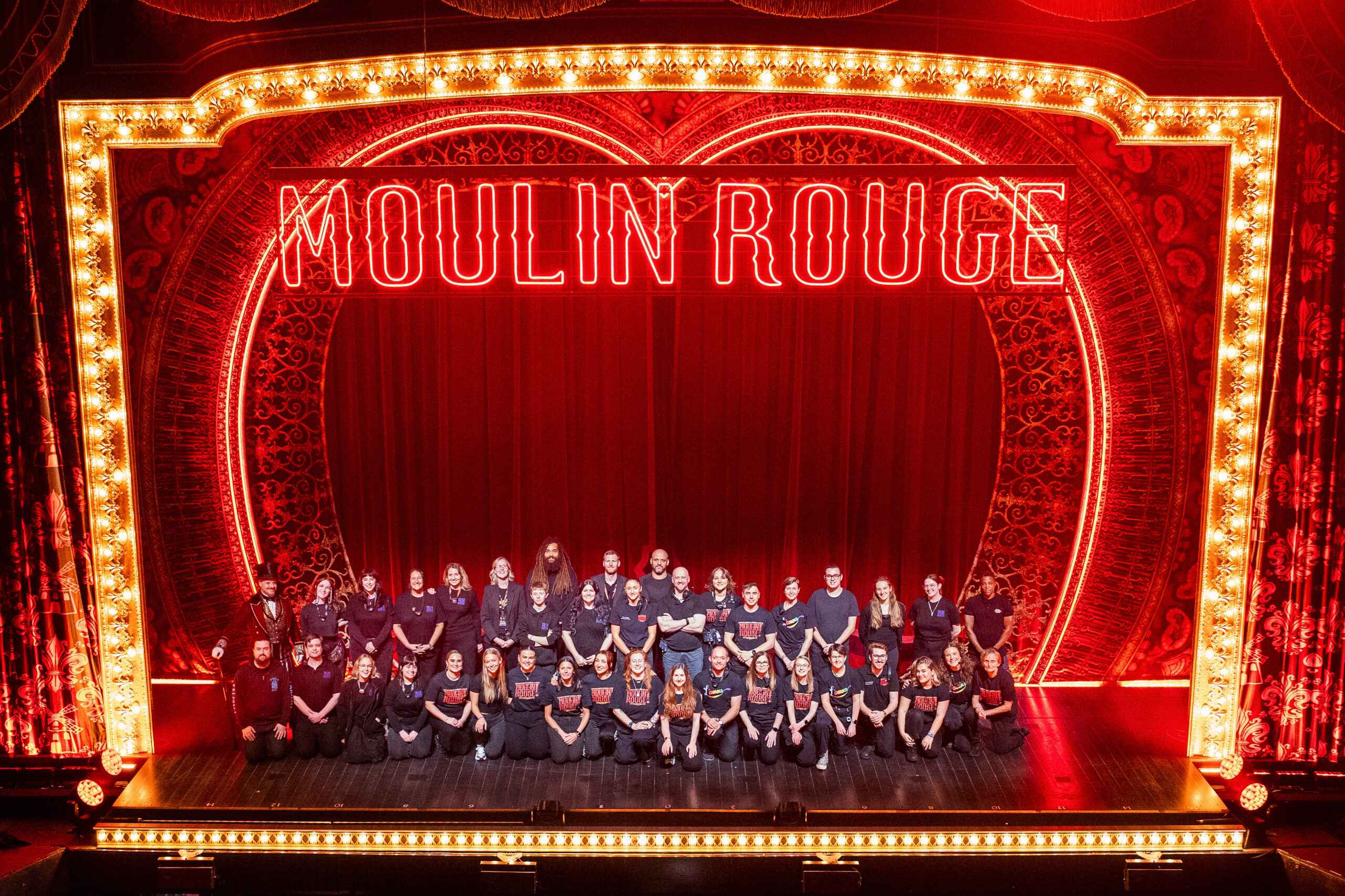 Moulin Rouge! The Musical Get technical