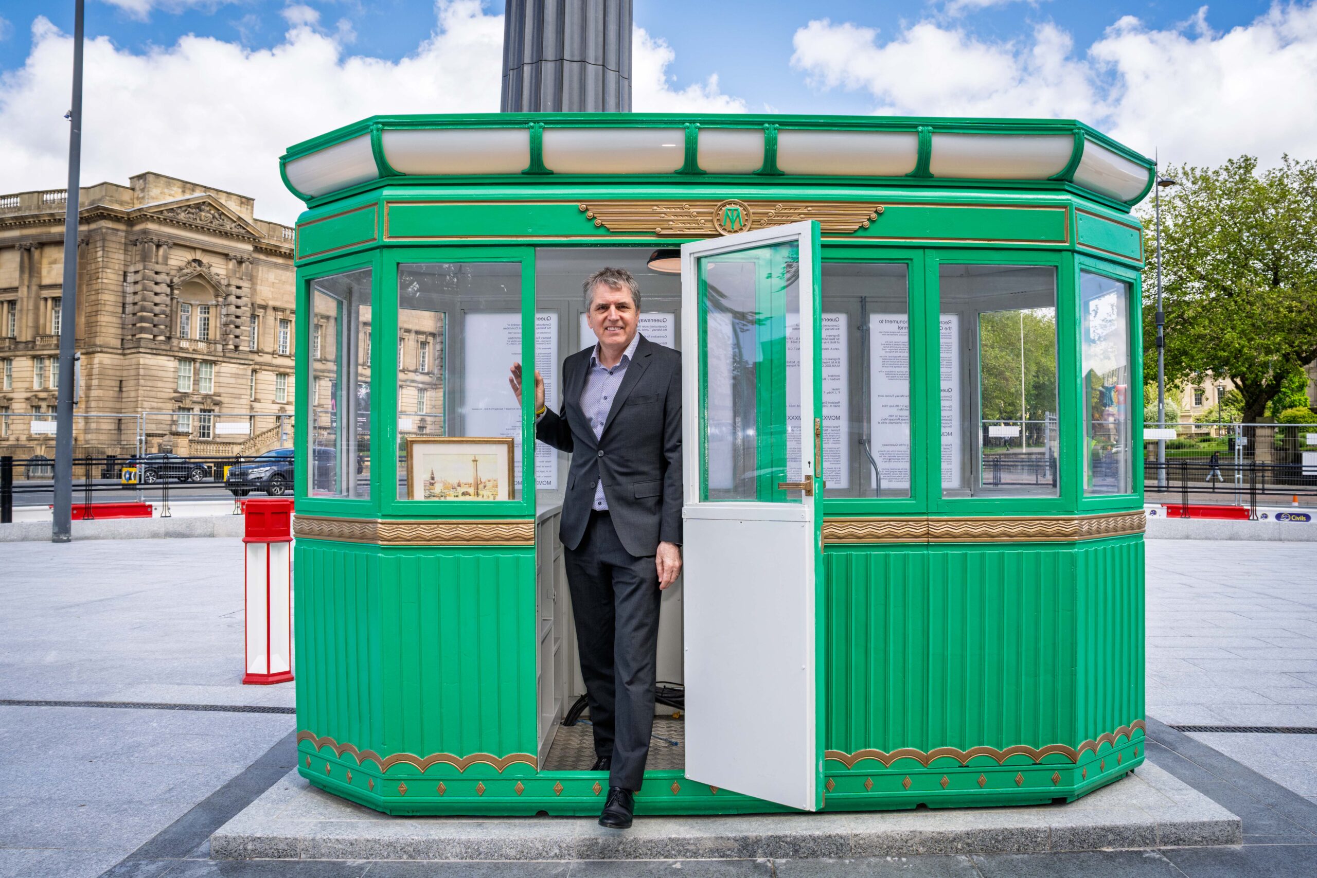 Queensway Tunnel monument Steve Rotheram
