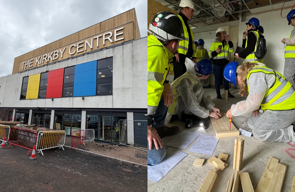 Local students explore construction careers firsthand at live Knowsley site