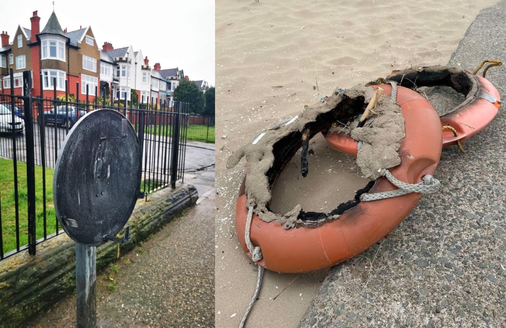 Wirral Council make urgent plea after lifesaving equipment vandalised along coastline