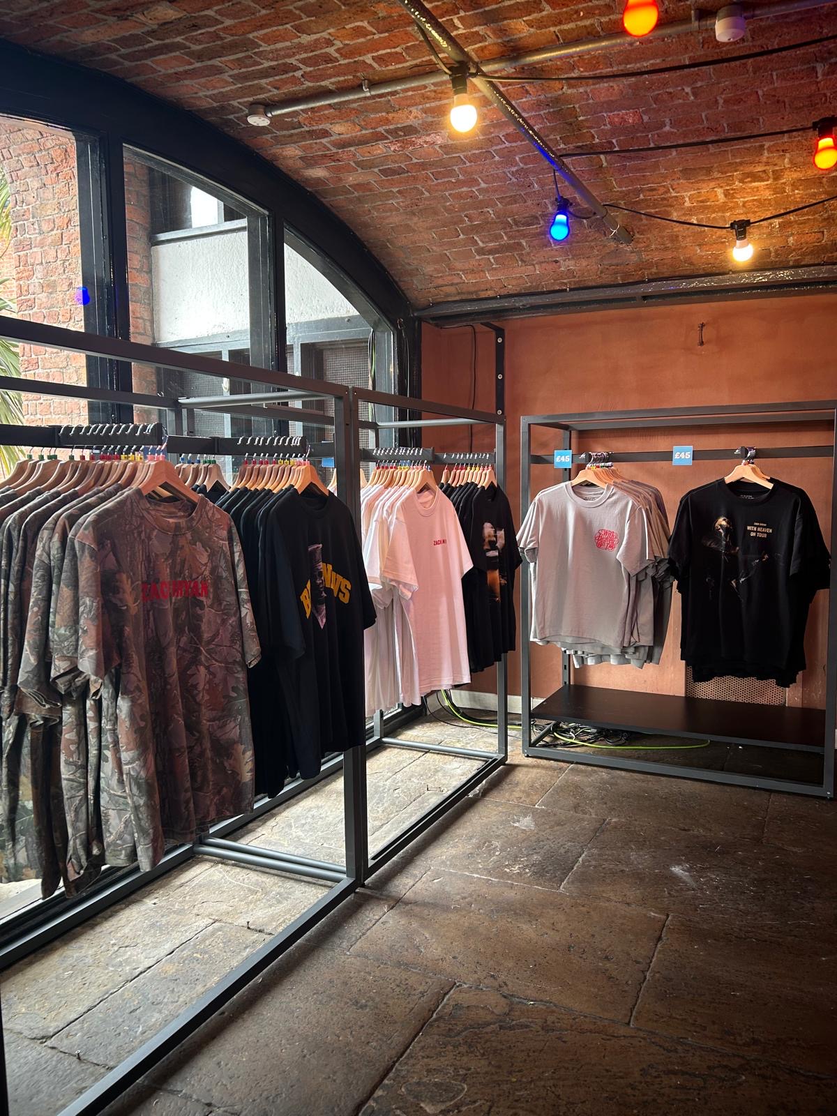 Official Zach Bryan merch pop up opens at Albert Dock
