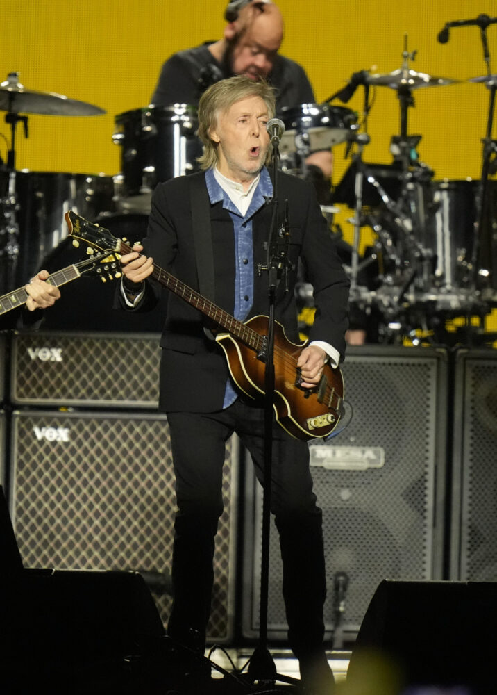 Credit: Danny Lawson / PA Sir Paul McCartney