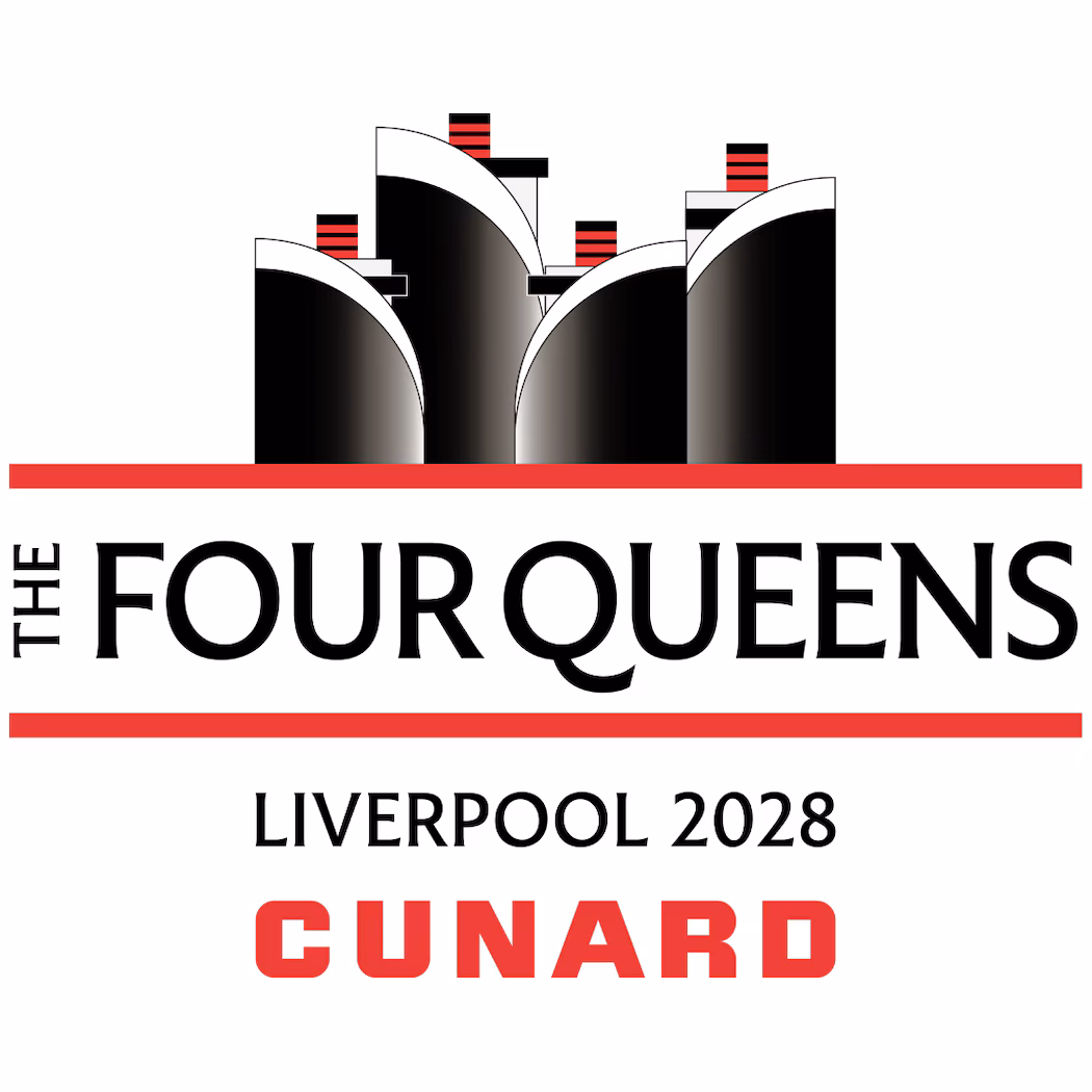 Cunard Four Queens gathering on the River Mersey