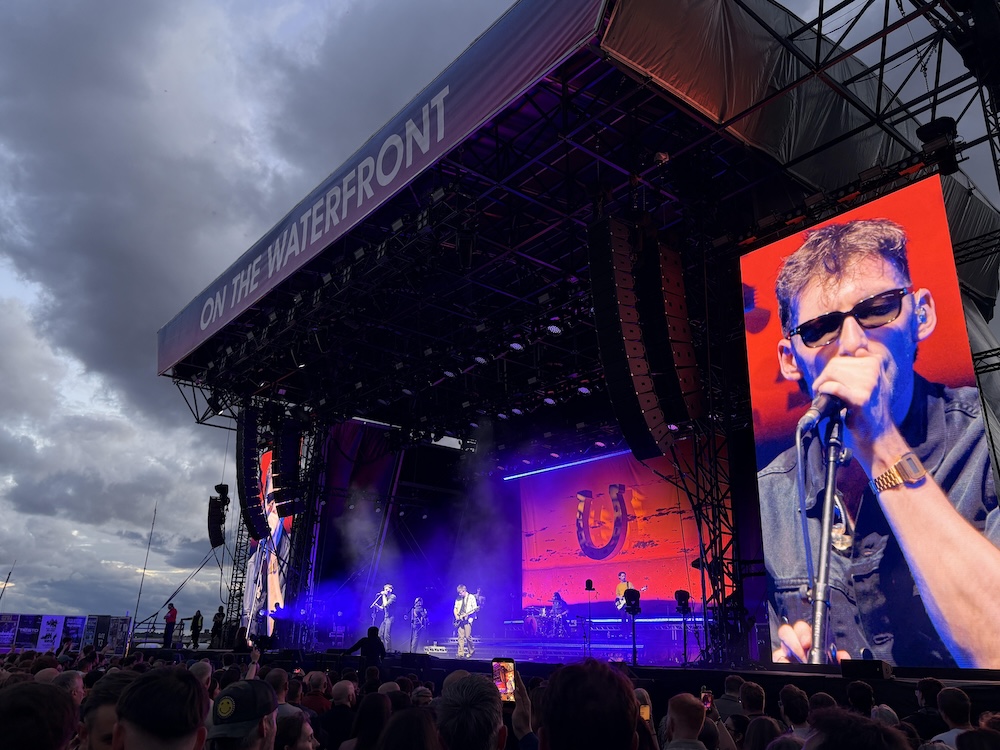 Red Rum Club describe their On The Waterfront gig as “and honour and Bucket List S**t”