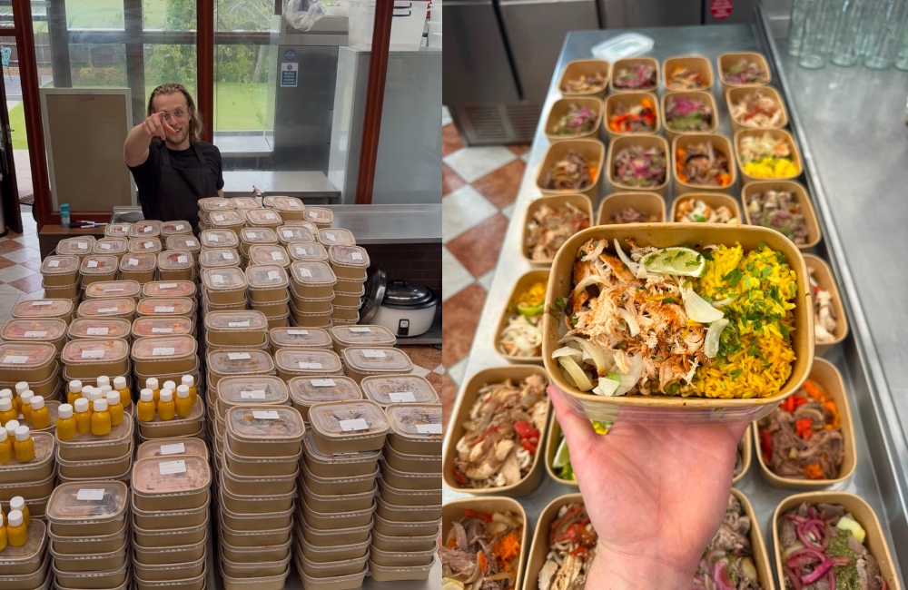 I went from cooking for mum and dad to creating a booming meal prep business