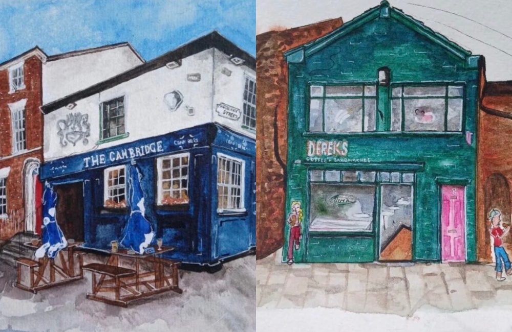 How a Liverpool student turned local pubs into vibrant Art