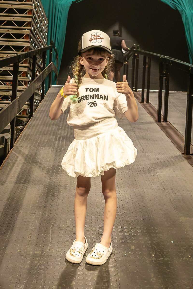 Izzy with Tom Grennan