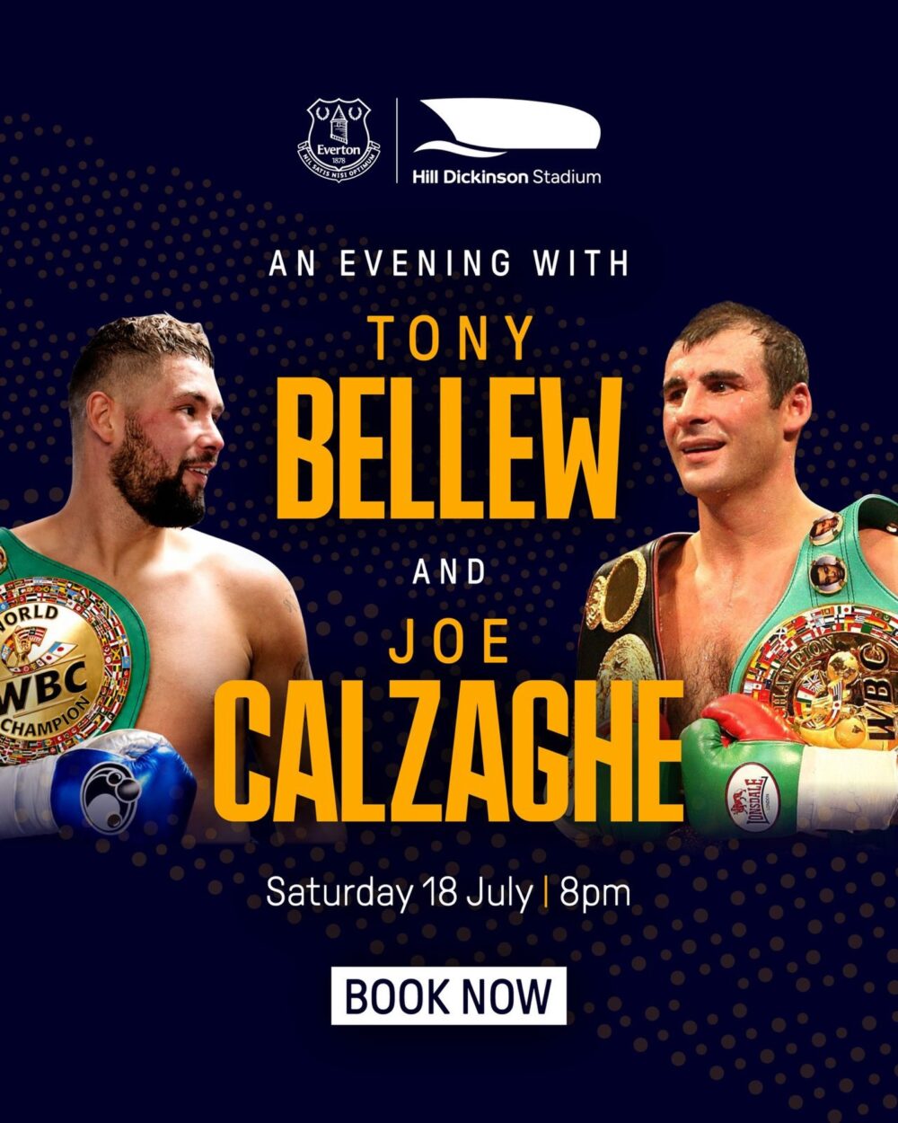 Joe Calzaghe and Tony Bellew