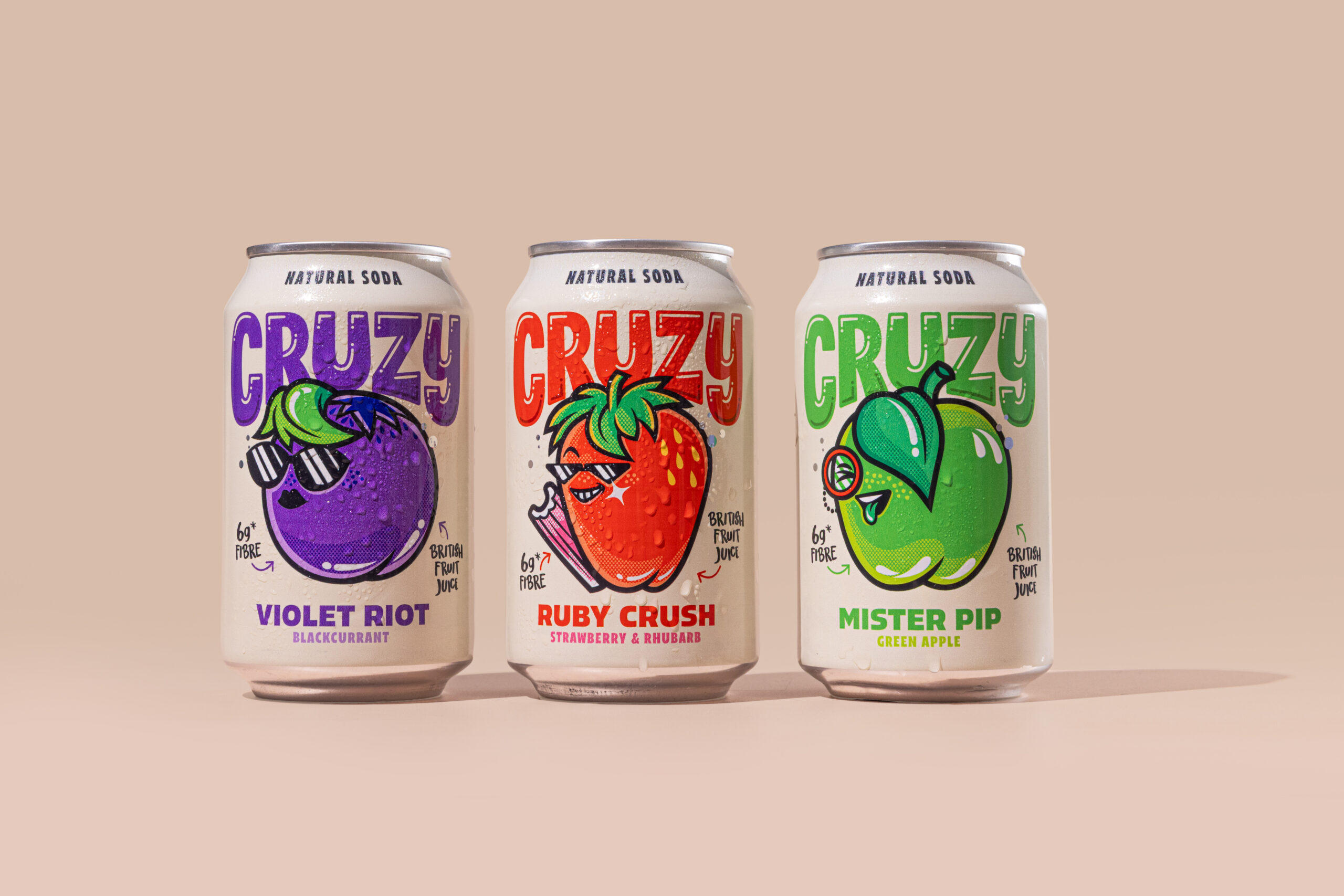 Healthy soda Cruzy