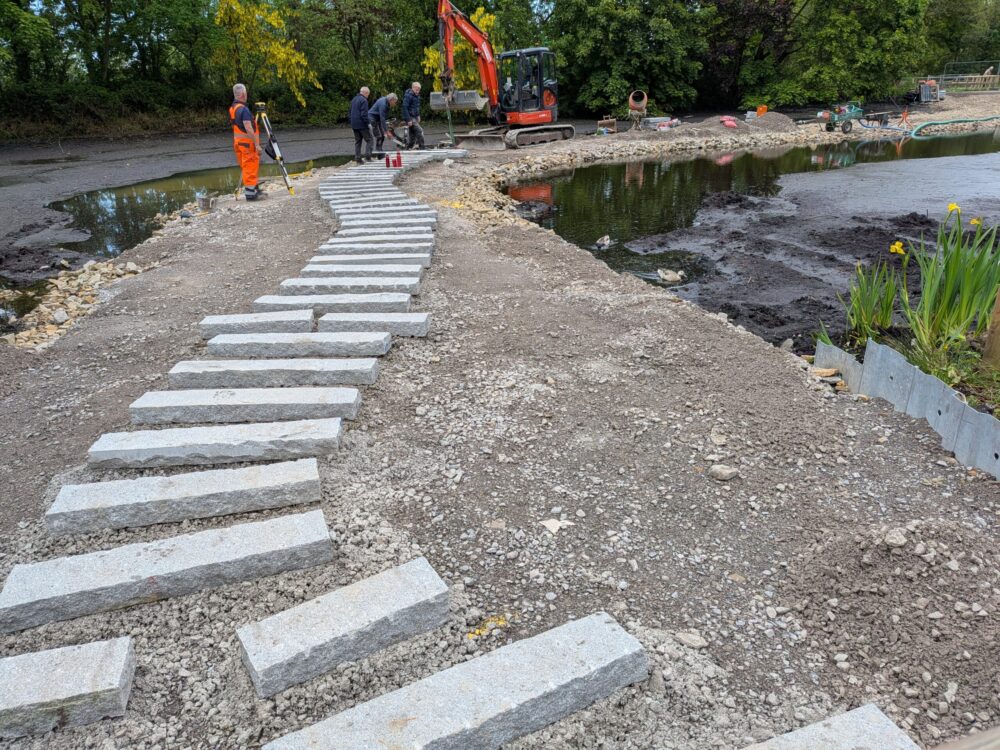 Stepping stones - Martin Mere