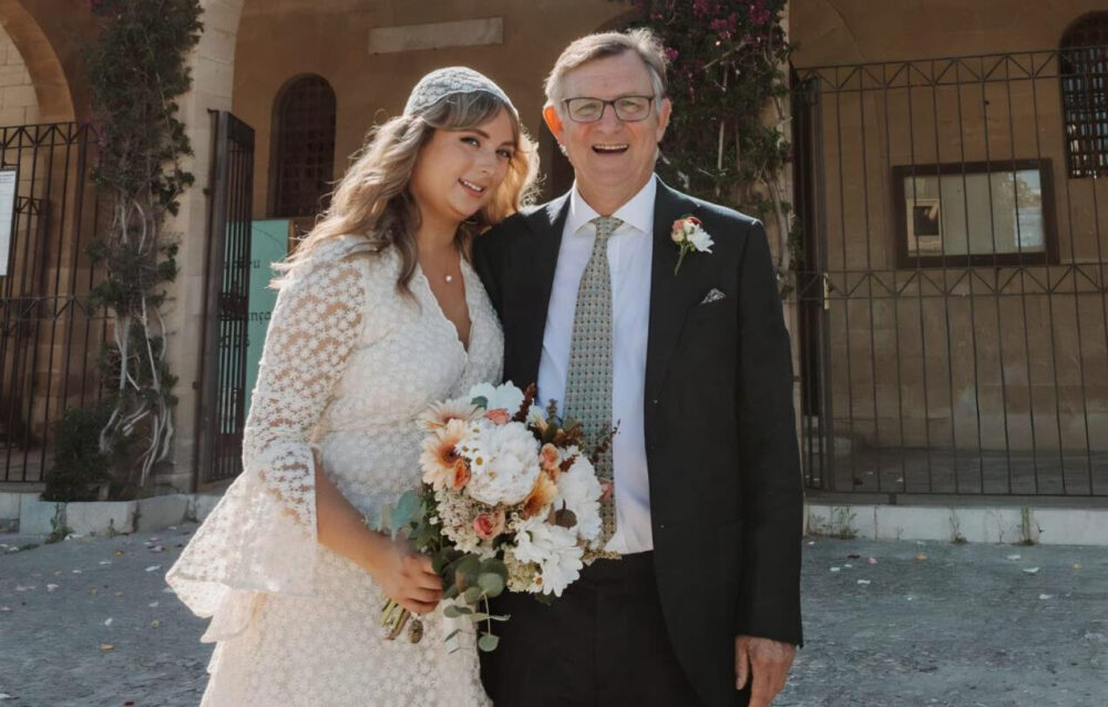 Pioneering robotic surgery helps Liverpool dad make it to daughter’s wedding